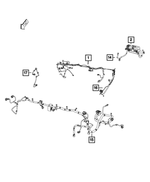 52112131AB - Electrical: Front End Module Wiring for Ram: 2500 Image