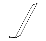 86260P6000EBR - Body: Side Molding for Hyundai Image