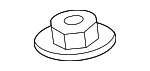 90309TAA000 - Suspension: Lower Control Arm Castle Nut for Honda Image