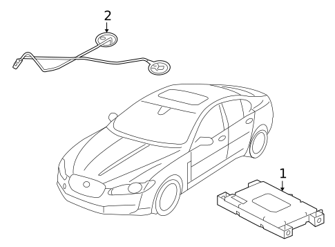 Electrical Components for 2015 Jaguar XFR #3