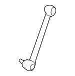 99134332700 - Electrical: Suspension Ride Height Sensor Bracket for Porsche: 718 Boxster, 718 Cayman, 911, Boxster, Cayman Image