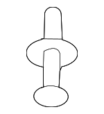 51127004445 - Body: Front Cover Rivet for BMW: 228i Gran Coupe, 228i xDrive Gran Coupe, 428i Gran Coupe, 428i xDrive Gran Coupe, 430i Gran Coupe, 430i xDrive Gran Coupe, 435i Gran Coupe, 435i xDrive Gran Coupe, 440i Gran Coupe, 440i xDrive Gran Coupe, i3, i3s, i4, i5, i7, iX, M235i xDrive Gran Coupe, X5, X6, X7, XM Image