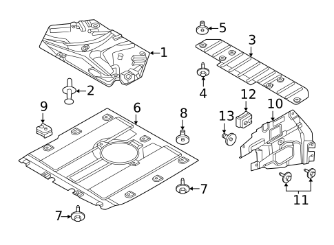 Under Cover & Splash Shields for 2023 BMW iX #0