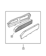 5013595AA - Mopar Accessories - Component Parts: Air Filter for Mopar Image