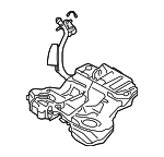 4F0201060S - Fuel System: Fuel Tank for Audi: A6, A6 Quattro, S6 Image