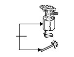 4F0919051AM - : Electric Fuel Pump for Audi: S6 Image
