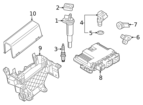 Powertrain Control for 2015 Mini Cooper Paceman #0