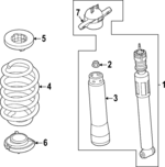 PZ6Z5560C - : Coil Spring for Ford: Maverick Image