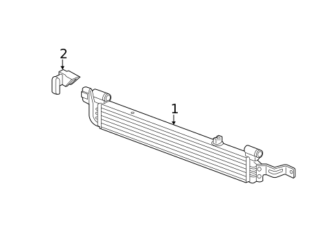 Trans Oil Cooler for 2017 Cadillac XTS #0