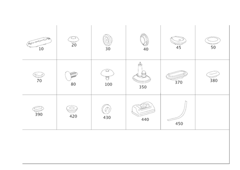Expansion Plugs, Grommets for 2008 Mercedes-Benz R350 #0