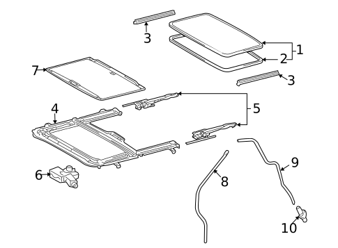 Sunroof for 2006 Scion xA #0