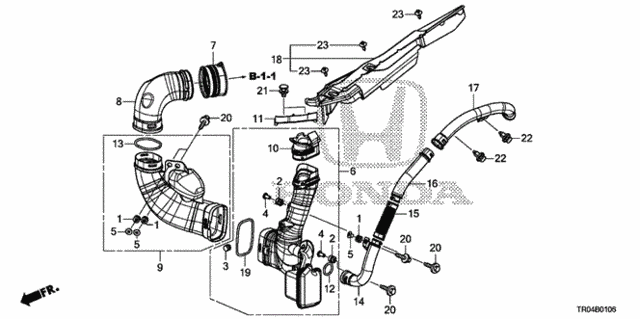 Resonator Chamber (2.4L) (KA/KC) for 2012 Honda Civic #0