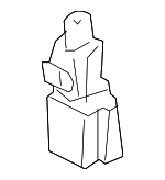 99663211300 - Body: Ashtray Lamp for Porsche: Boxster Image