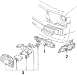 5976247 - Electrical: Park Lamp Assembly for Oldsmobile: Toronado Image