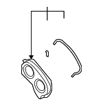 2136039800 - : Upper Timing Cover for Kia Image