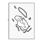 2151439801 - Engine: Engine Timing Cover for Kia: Sorento Image