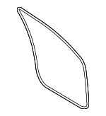 PAB831721B - Body: Weather-strip On Body for Porsche Image
