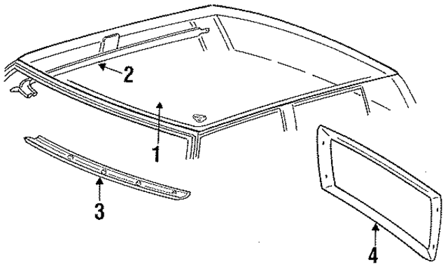 F249DA3 - Body: Interior Molding for Mopar Image