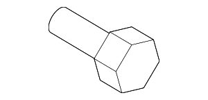 N10759101 - Electrical: Bracket Bolt for Porsche Image