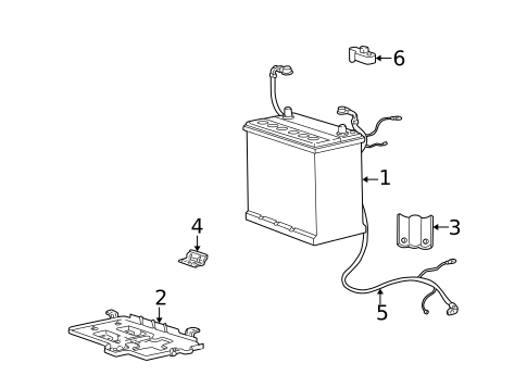 Battery for 2003 Hyundai Accent #0