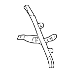 5530630270 - Body: Instrument Panel Center Bracket for Lexus: GS300, GS400, GS430 Image