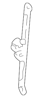 5530730270 - Body: Instrument Panel Center Bracket for Lexus: GS300, GS400, GS430 Image