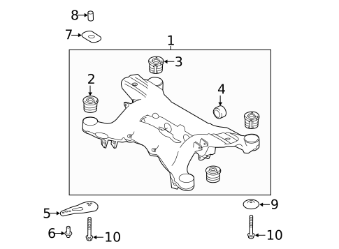 Suspension Mounting for 2022 Land Rover Range Rover Sport #0