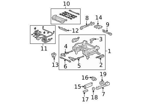 Tracks & Components for 2009 Honda CR-V #0