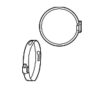 1638566 - HVAC: Engine Air Duct Clamp for Chevrolet: Camaro, Express 1500, Express 2500, Express 3500, G10, G20, G30, P20, P30 | GMC: G1500, G2500, G3500, P2500, P3500, Savana 1500, Savana 2500, Savana 3500 | Pontiac: Sunbird Image