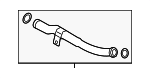 PE2715190 - Cooling System: Water Pipe for Mazda: 3, CX-3 Image