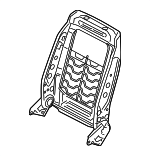 4610146AA - Body: Seat Back Frame for Mopar Image
