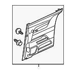 83701TK8A05ZC - : Door Trim Panel for Honda: Odyssey Image