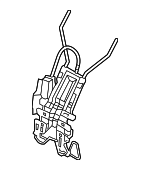 7275076010 - Body: Lumbar Adjuster for Lexus: GS F, GS Turbo, GS200t, GS300, GS350, GS450h, IS200t, IS250, IS300, IS350, IS500, RC F, RC200t, RC300, RC350 Image