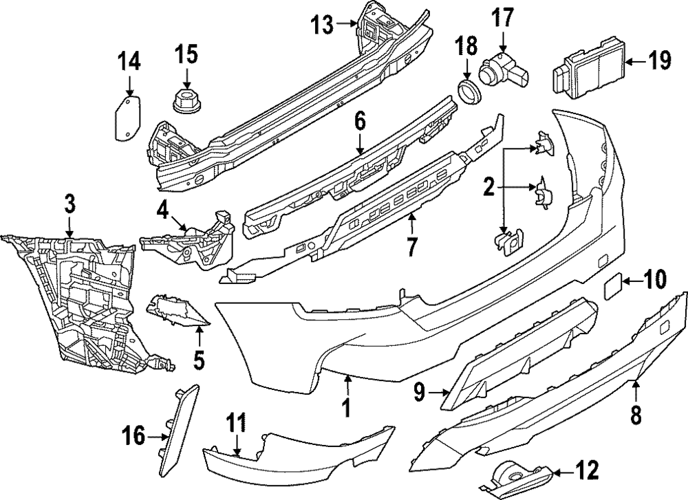 Genuine BMW 51-12-8-098-246 | Center Support | FREE Shipping