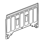 55359693AA - Body: Back Panel for Ram: Dakota Image
