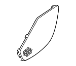 4G8035435A4PK - : Speaker Grille for Audi: A7 Quattro, RS7, S7 Image