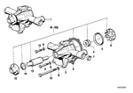 11511315211 - Engine: Water Pump for BMW Image