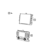 68396160AH - : Multi Media Radio for Jeep: Compass Image