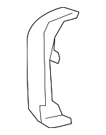 15914095 - Body: Inner Cover for Chevrolet: Silverado 1500, Silverado 2500 HD, Silverado 3500 HD | GMC: Sierra 1500, Sierra 2500 HD, Sierra 3500 HD Image