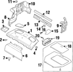 AW340159 - : Floor Cover for Mitsubishi: Diamante Image
