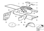 51718137323 - Vehicle Trim: Blind Plug for BMW Image