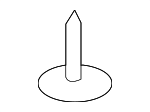 10293818 - Body: Bumper Cover Screw for GM Image