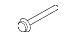 550805Z000 - Suspension: Shock Bolt for Nissan: Quest Image