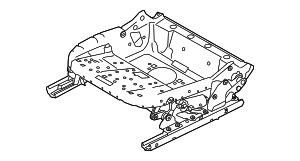PAB881105 - Body: Cushion Frame for Porsche Image