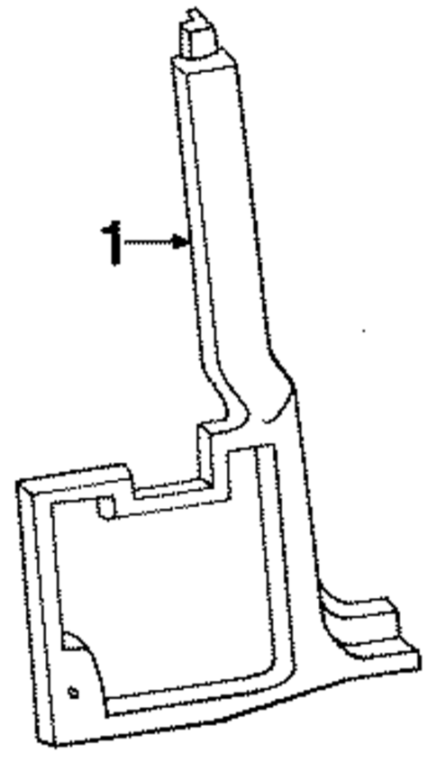 Interior Trim - Pillars for 1984 Lincoln Mark VII #0