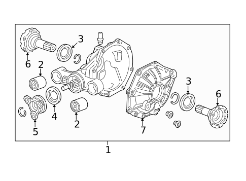 Axle & Differential for 2024 Chevrolet Camaro #0