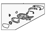 87610J6240 - Body: Mirror Assembly for Kia: K900 Image