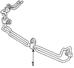 F4XY3F682A - Steering: Power Steering Cooler for Mercury: Villager Image