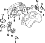 MR114696 - Body: Lens for Chrysler: Sebring | Dodge: Avenger Image