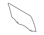 ML3Z1521410B - Body: Door Glass for Ford Image